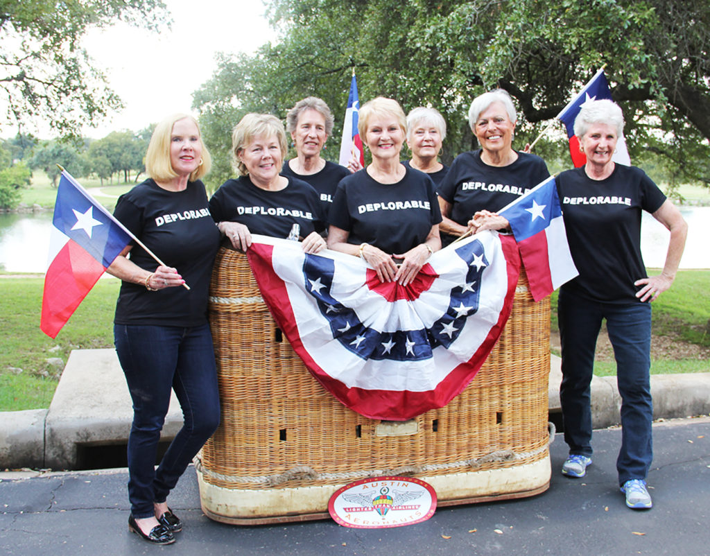 Marcia Warren, Sheila Carter, Jerri Jones, Paula Dennis, Ann Hollaway, Barbara Hallmark, Betty Schleder