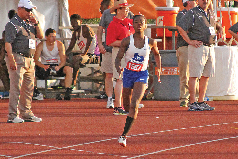 Destiny Fairley at 2015 UIL State meet