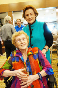 Marlene McMichael and mom Marie Banta (a Foundation resident)