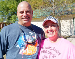 Joey Smith and VFW/Meals on Wheels volunteer Christine McCarty